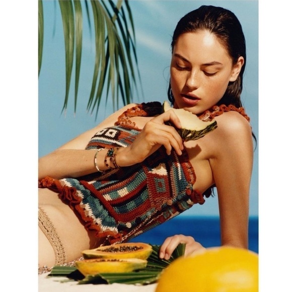 Ulla Johnson Luisa Crochet Handmade Top - Picture 3 of 13